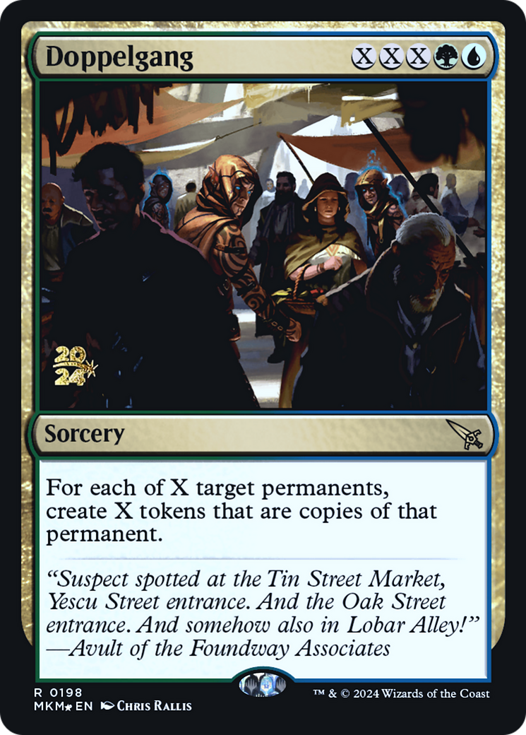 Doppelgang [Murders at Karlov Manor Prerelease Promos] | Card Merchant Takapuna