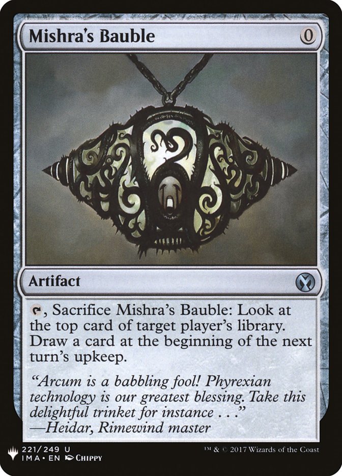 Mishra's Bauble [Mystery Booster] | Card Merchant Takapuna