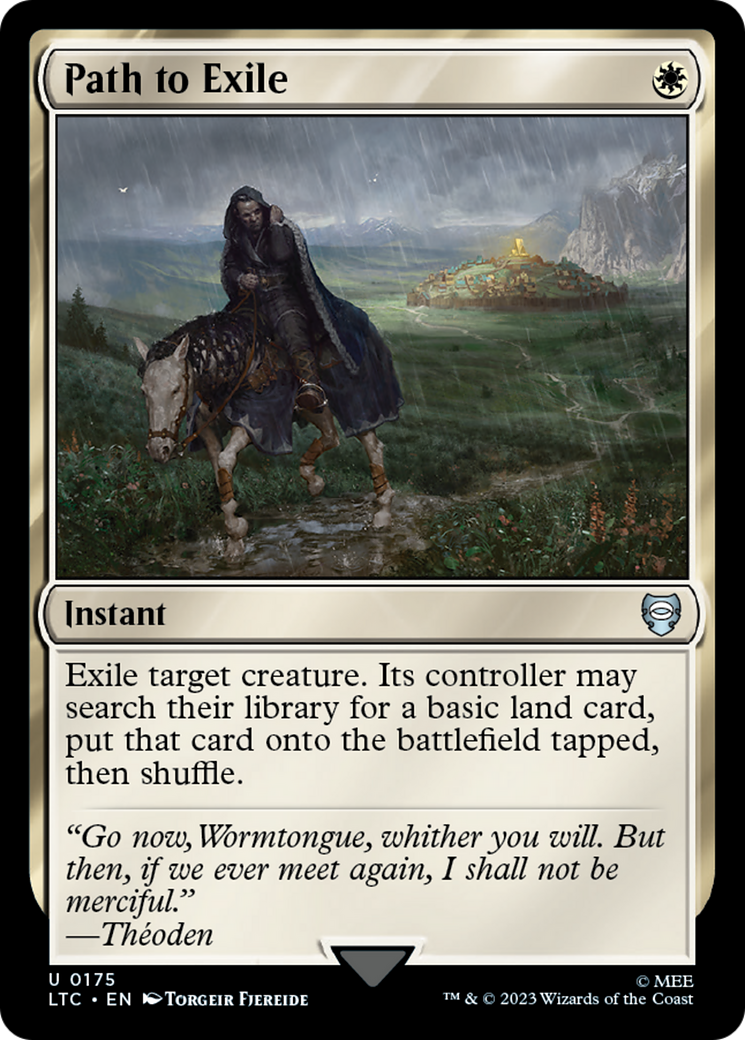 Path to Exile [The Lord of the Rings: Tales of Middle-Earth Commander] | Card Merchant Takapuna