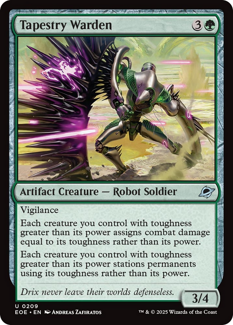 Tapestry Warden [Edge of Eternities] | Card Merchant Takapuna