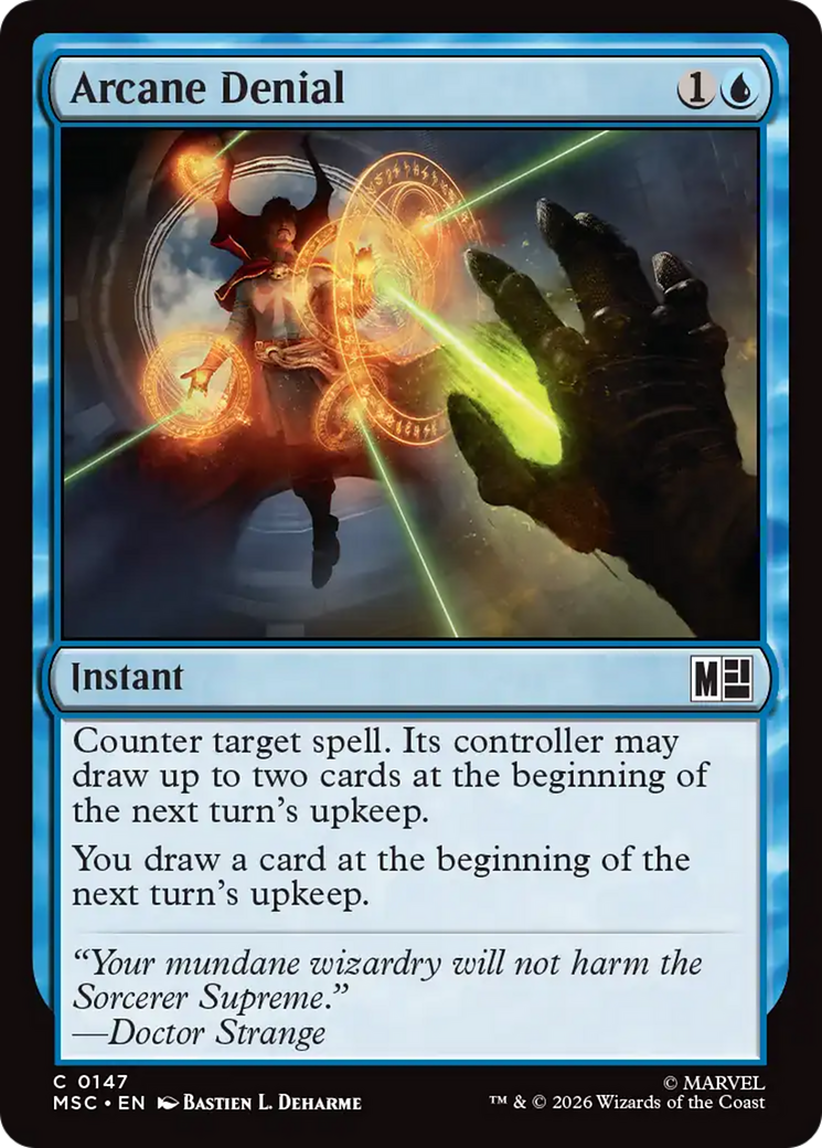 Arcane Denial [Marvel Super Heroes Commander] | Card Merchant Takapuna