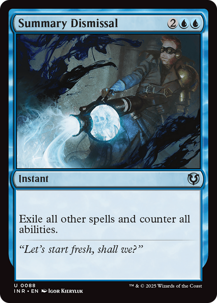 Summary Dismissal [Innistrad Remastered] | Card Merchant Takapuna