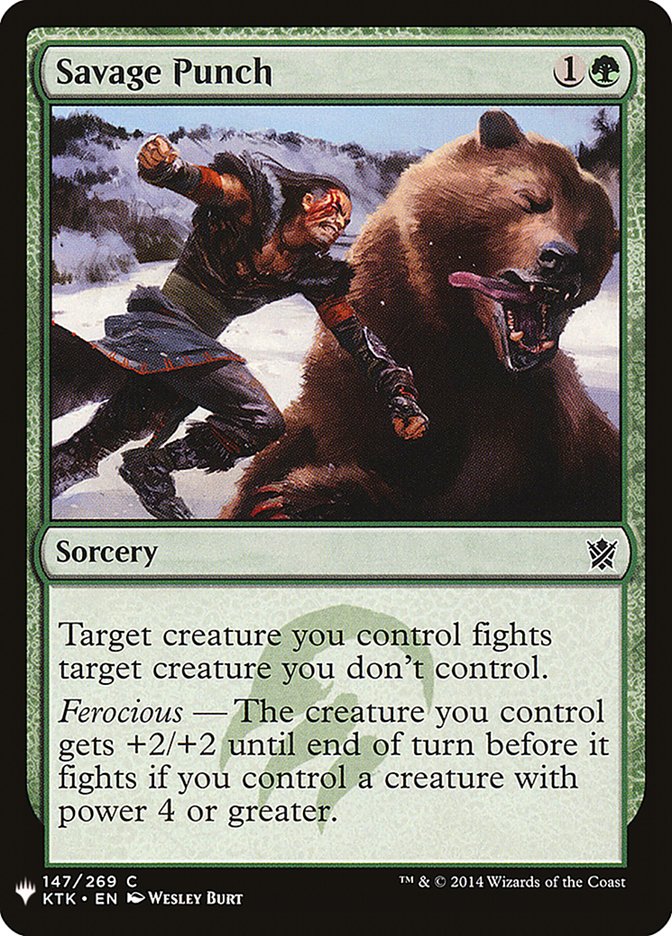 Savage Punch [Mystery Booster] | Card Merchant Takapuna