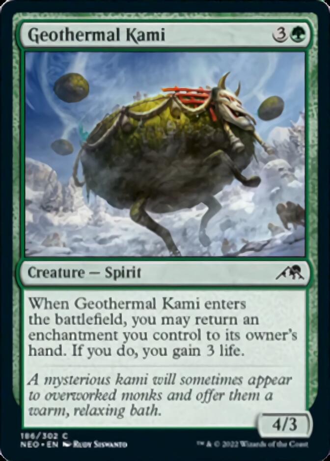 Geothermal Kami [Kamigawa: Neon Dynasty] | Card Merchant Takapuna