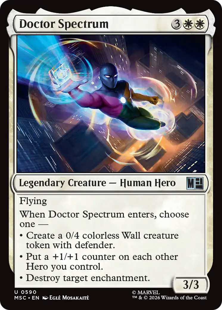 Doctor Spectrum [Marvel Super Heroes Commander] | Card Merchant Takapuna