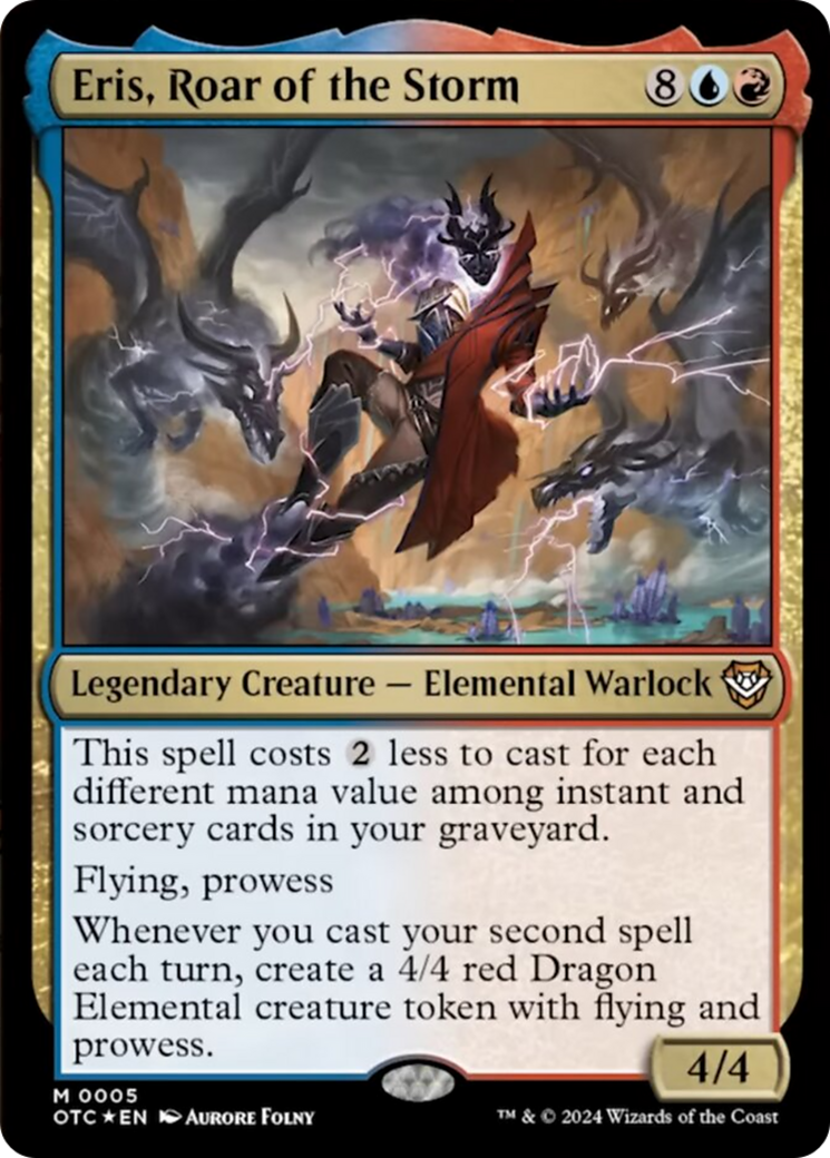 Eris, Roar of the Storm [Outlaws of Thunder Junction Commander] | Card Merchant Takapuna