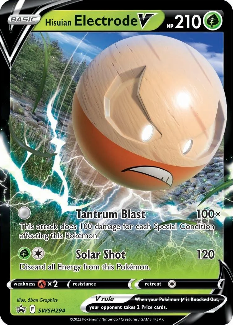 Hisuian Electrode V (SWSH294) [Sword & Shield: Black Star Promos] | Card Merchant Takapuna