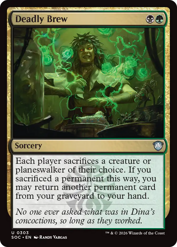 Deadly Brew [Secrets of Strixhaven Commander] | Card Merchant Takapuna