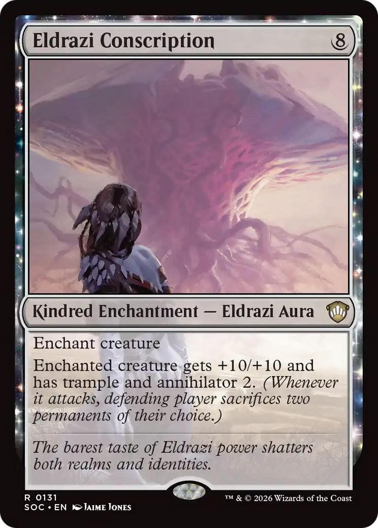 Eldrazi Conscription [Secrets of Strixhaven Commander] | Card Merchant Takapuna