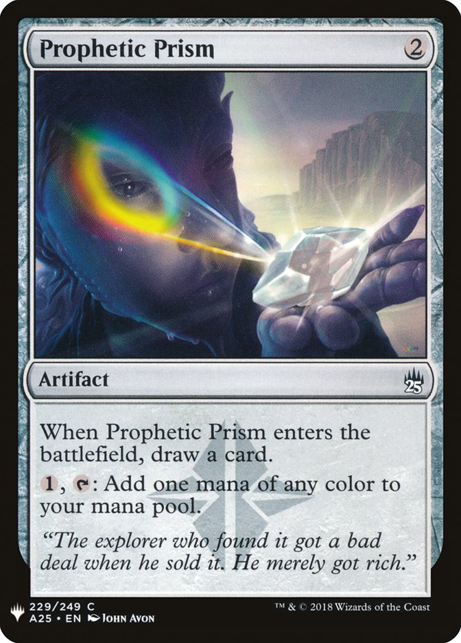 Prophetic Prism [Mystery Booster] | Card Merchant Takapuna