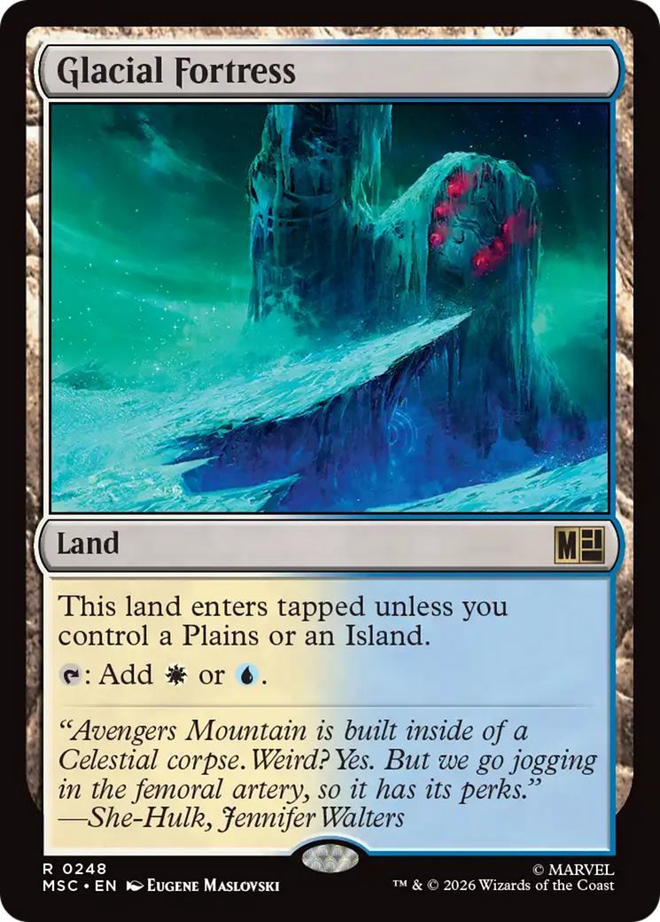 Glacial Fortress [Marvel Super Heroes Commander] | Card Merchant Takapuna