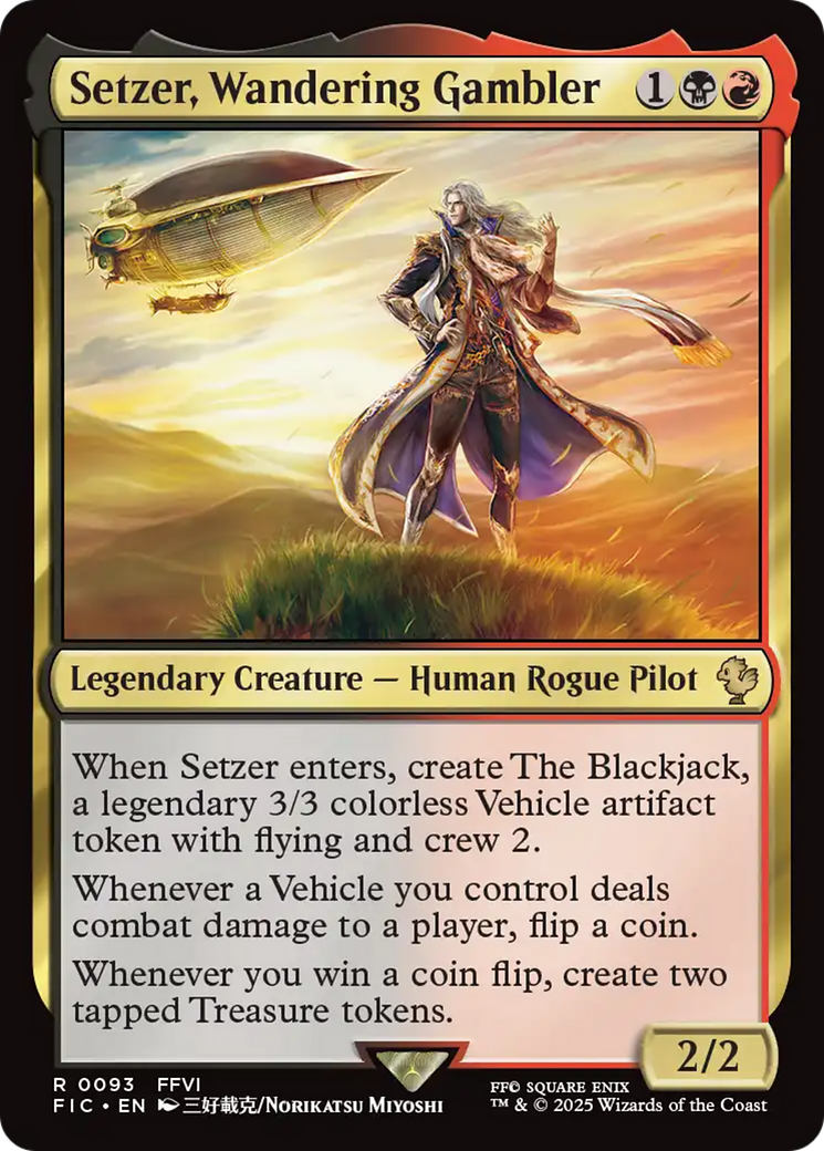 Setzer, Wandering Gambler [FINAL FANTASY Commander] | Card Merchant Takapuna