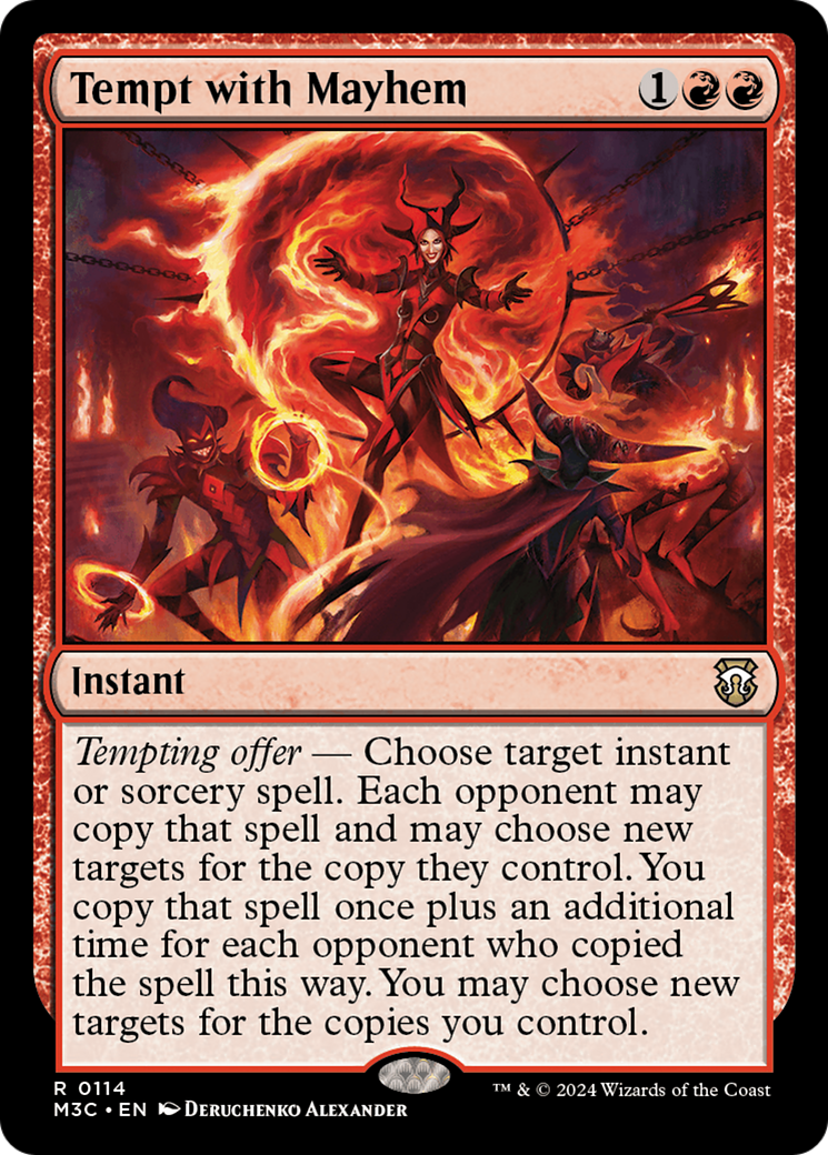 Tempt with Mayhem [Modern Horizons 3 Commander] | Card Merchant Takapuna