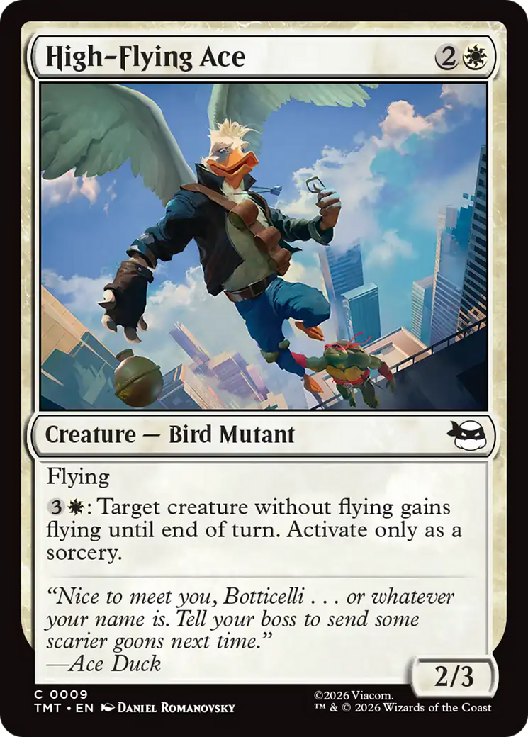 High-Flying Ace [Teenage Mutant Ninja Turtles] | Card Merchant Takapuna