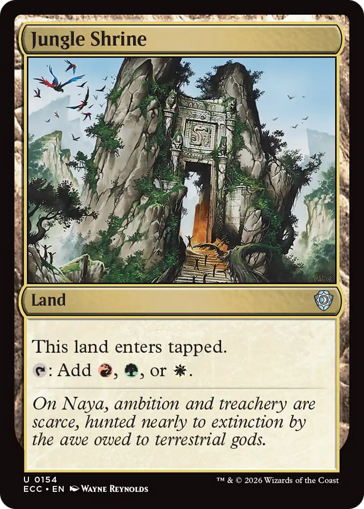 Jungle Shrine [Lorwyn Eclipsed Commander] | Card Merchant Takapuna