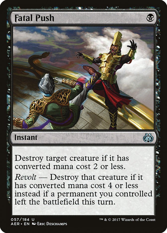 Fatal Push [Aether Revolt] | Card Merchant Takapuna