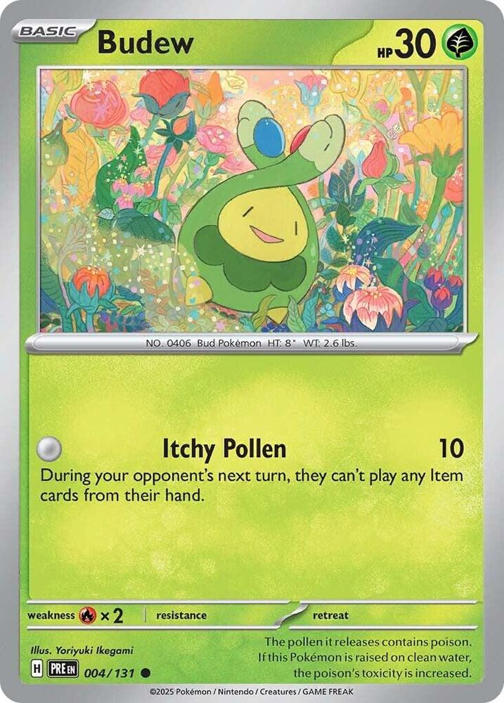 Budew (004/131) [Scarlet & Violet: Prismatic Evolutions] | Card Merchant Takapuna