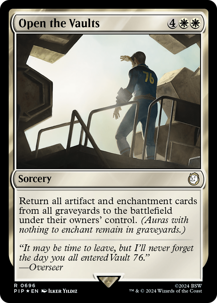 Open the Vaults (Surge Foil) [Fallout] | Card Merchant Takapuna