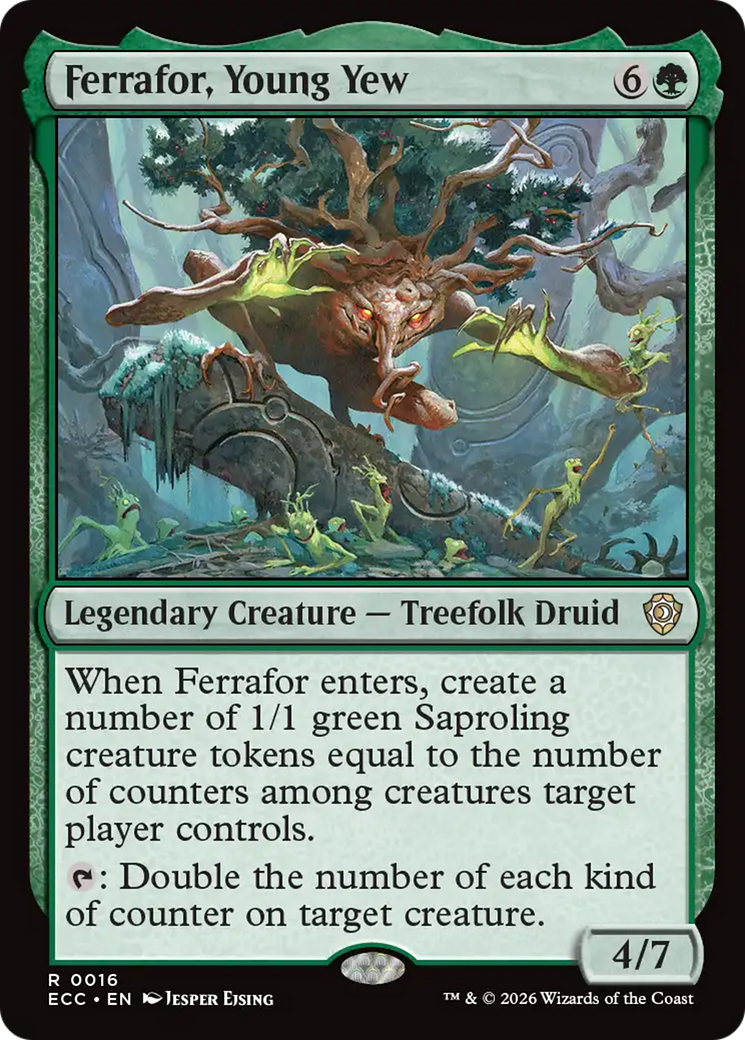 Ferrafor, Young Yew [Lorwyn Eclipsed Commander] | Card Merchant Takapuna