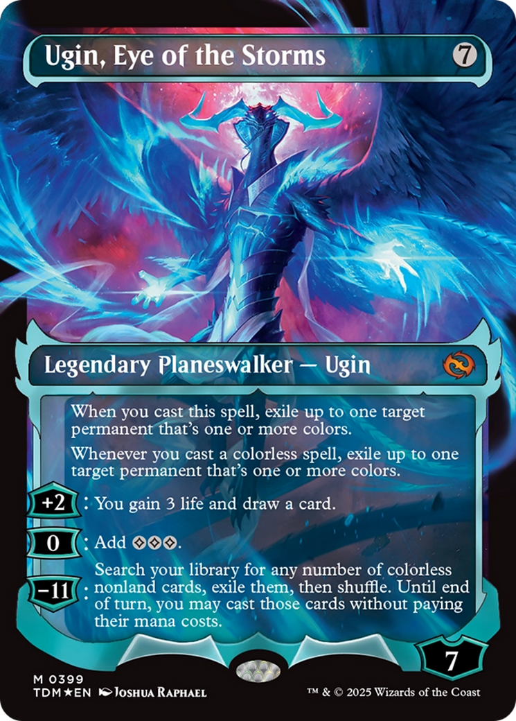 Ugin, Eye of the Storms (Showcase) [Tarkir: Dragonstorm] | Card Merchant Takapuna