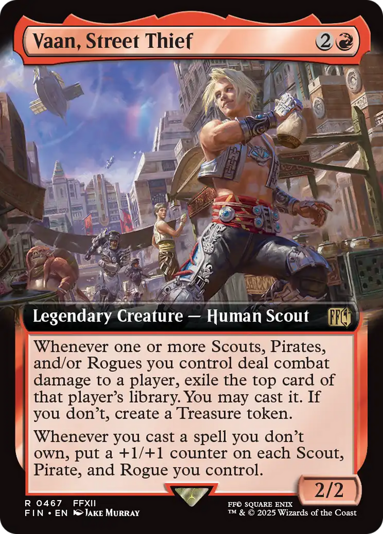Vaan, Street Thief (Extended Art) [FINAL FANTASY] | Card Merchant Takapuna