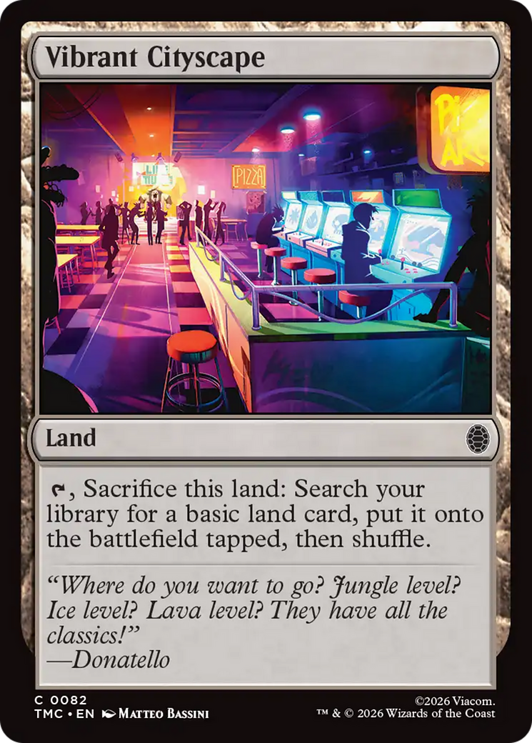 Vibrant Cityscape [Teenage Mutant Ninja Turtles Commander] | Card Merchant Takapuna