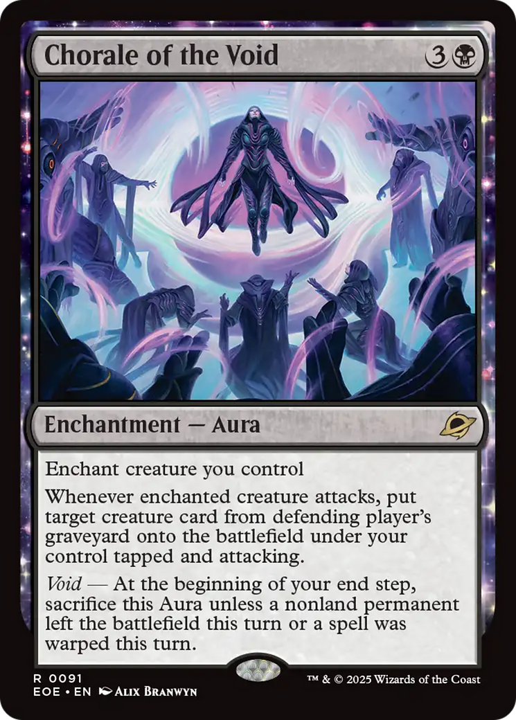 Chorale of the Void [Edge of Eternities] | Card Merchant Takapuna