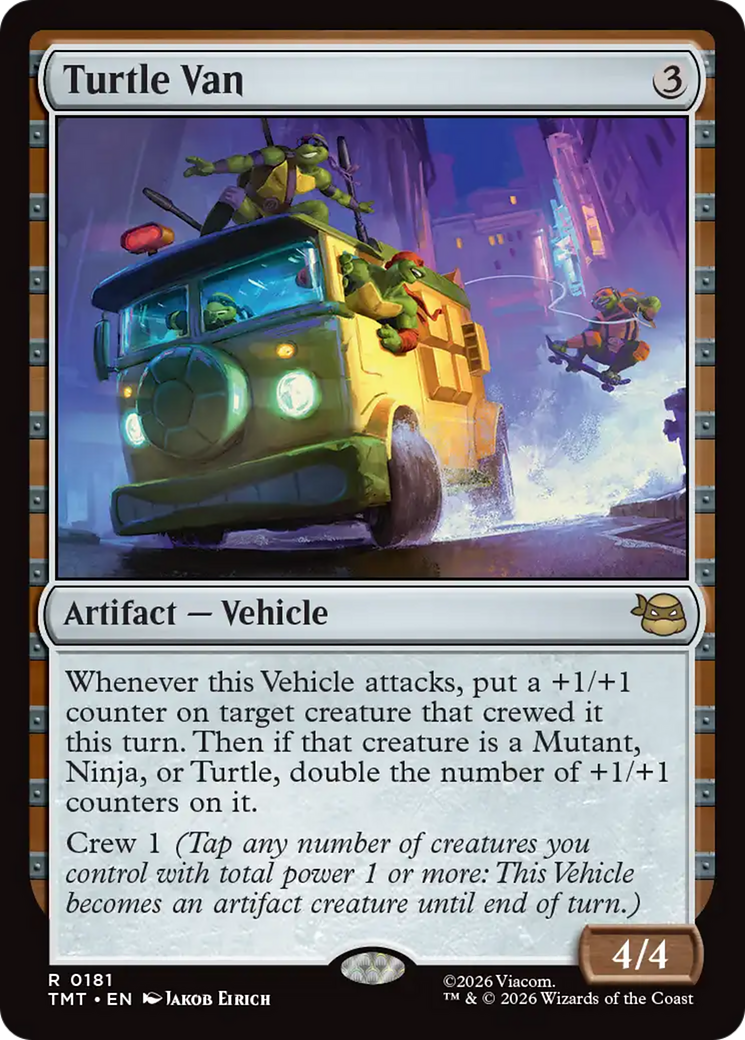 Turtle Van [Teenage Mutant Ninja Turtles] | Card Merchant Takapuna