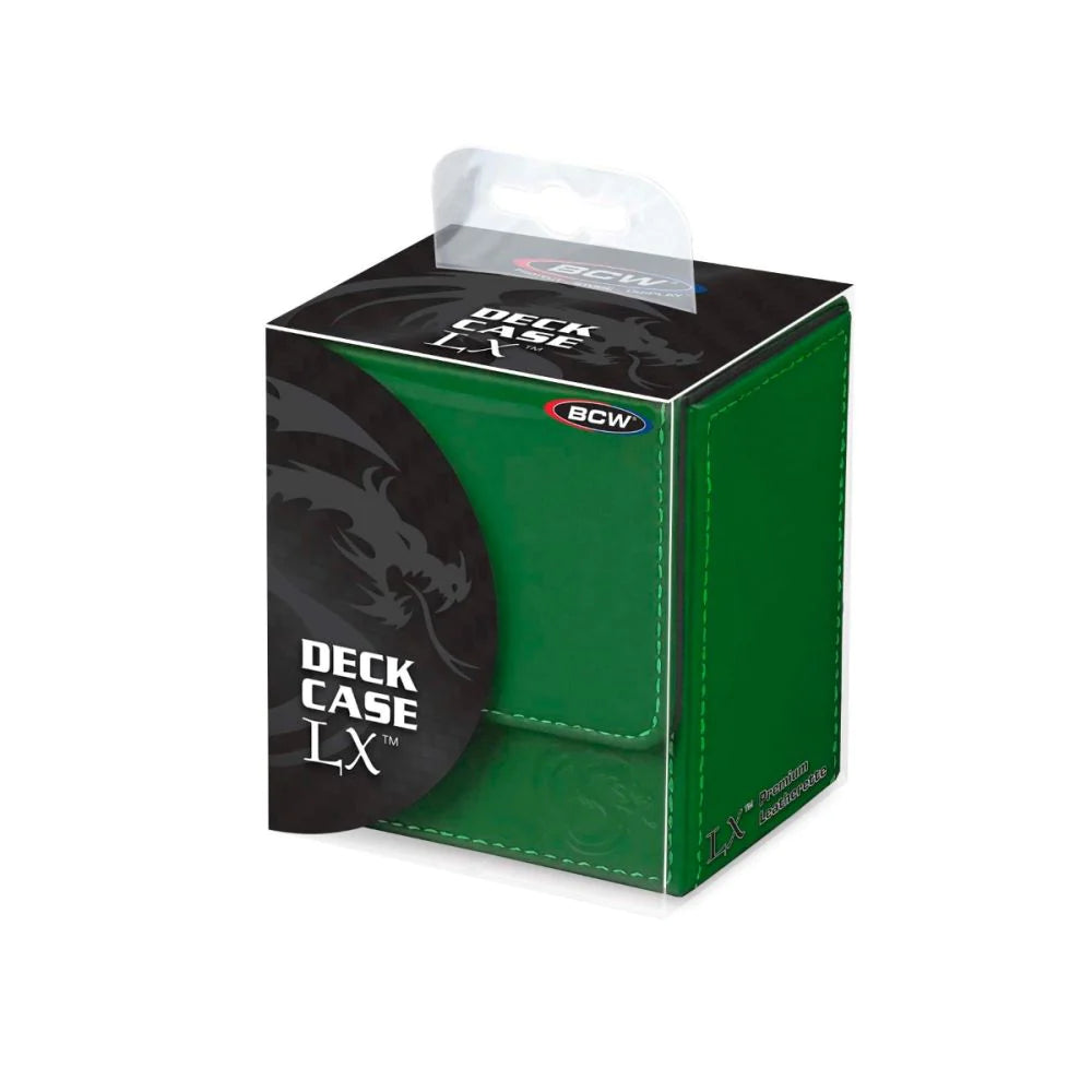 BCW: Deck Case LX - Green | Card Merchant Takapuna