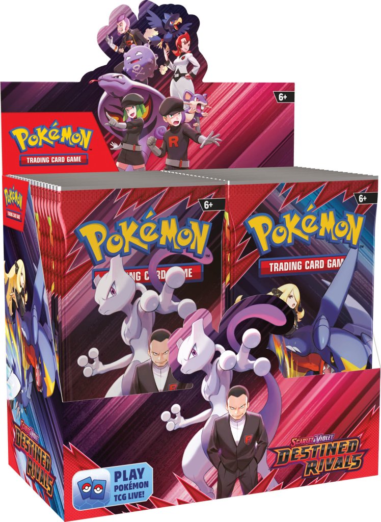 PKM Booster Box - Scarlet & Violet: Destined Rivals | Card Merchant Takapuna