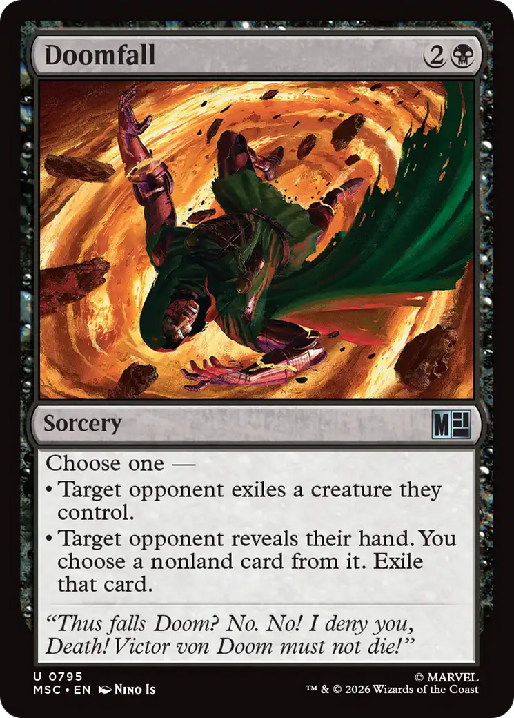 Doomfall [Marvel Super Heroes Commander] | Card Merchant Takapuna