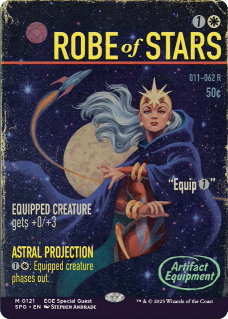 Robe of Stars (Showcase) [Edge of Eternities Special Guests] | Card Merchant Takapuna