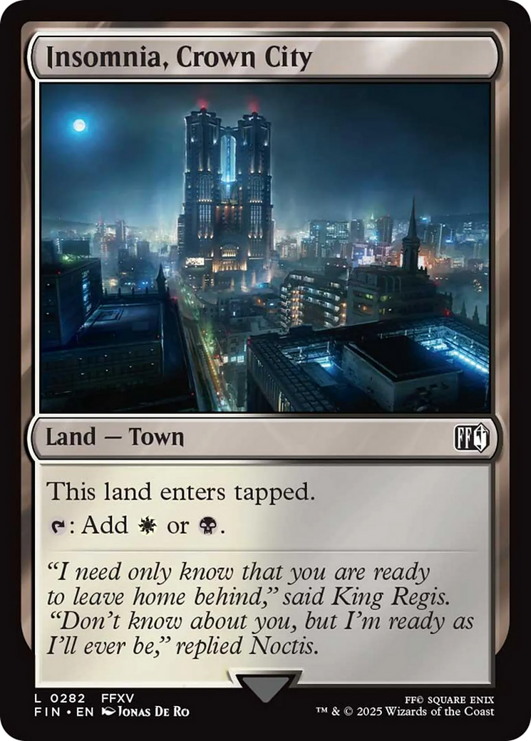 Insomnia, Crown City [FINAL FANTASY] | Card Merchant Takapuna