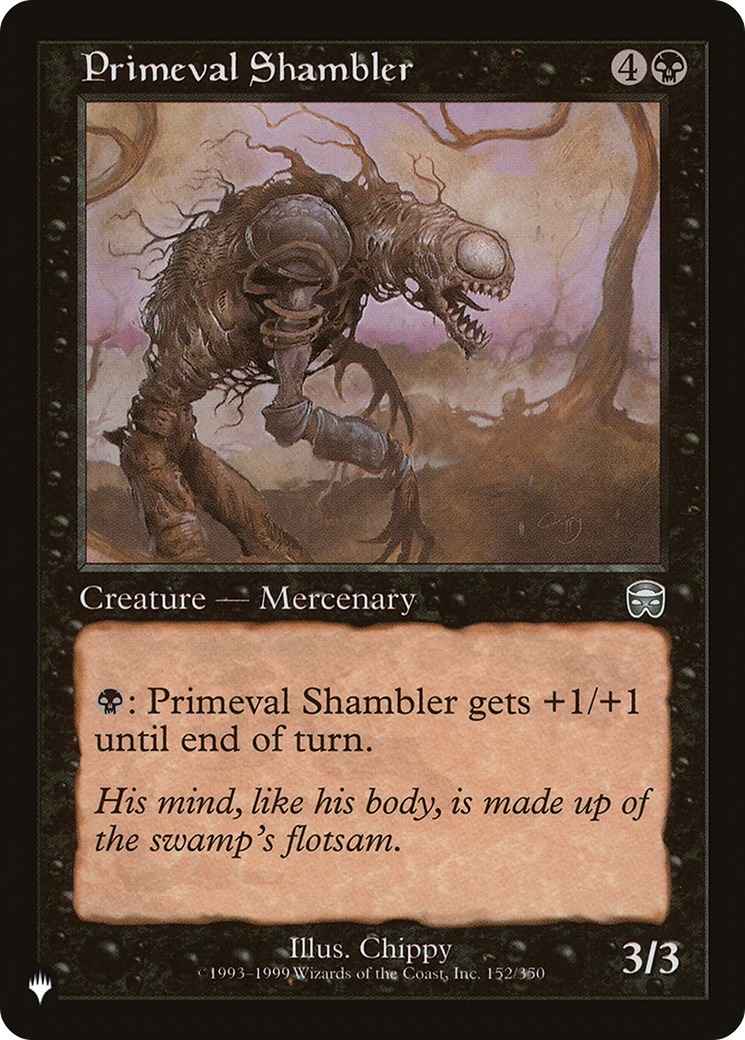 Primeval Shambler [The List] | Card Merchant Takapuna