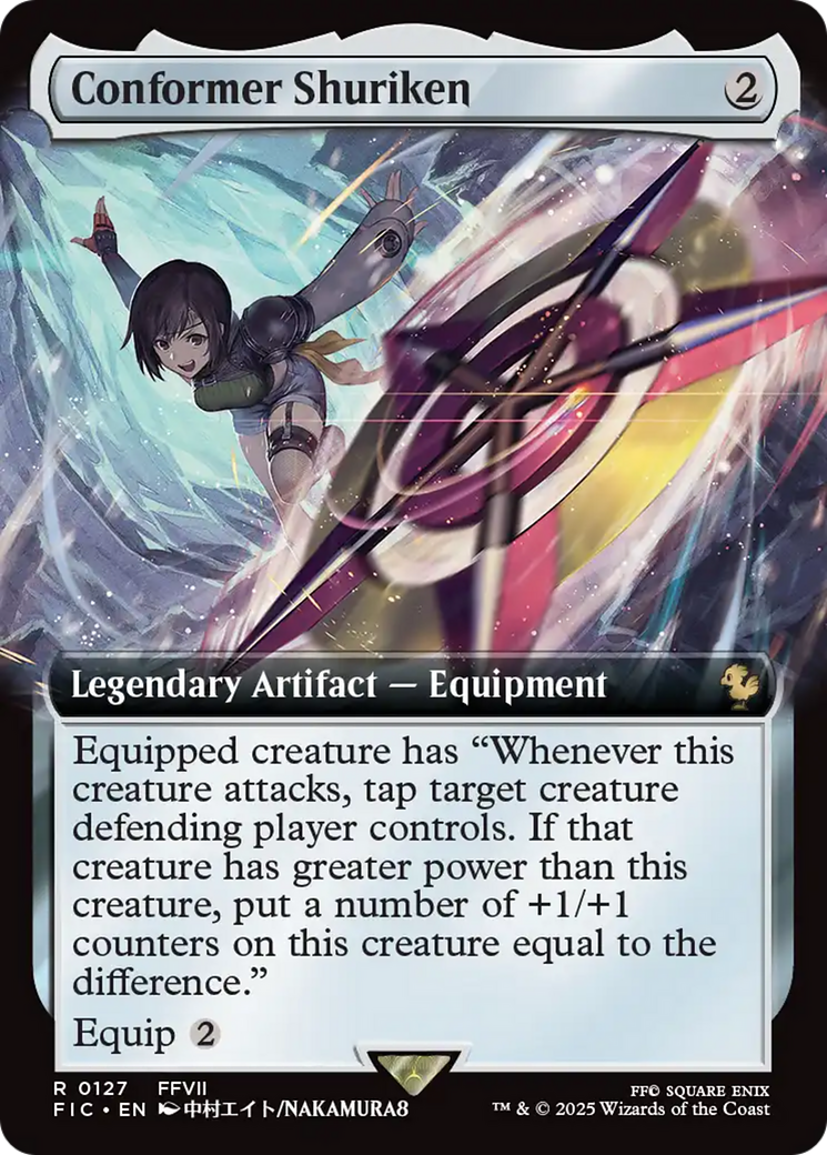 Conformer Shuriken (Extended Art) [FINAL FANTASY Commander] | Card Merchant Takapuna