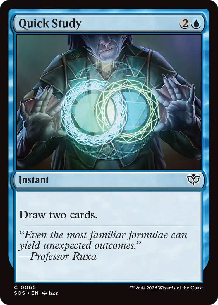 Quick Study [Secrets of Strixhaven] | Card Merchant Takapuna