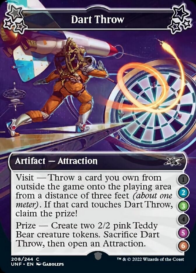 Dart Throw (2-3-5-6) [Unfinity] | Card Merchant Takapuna