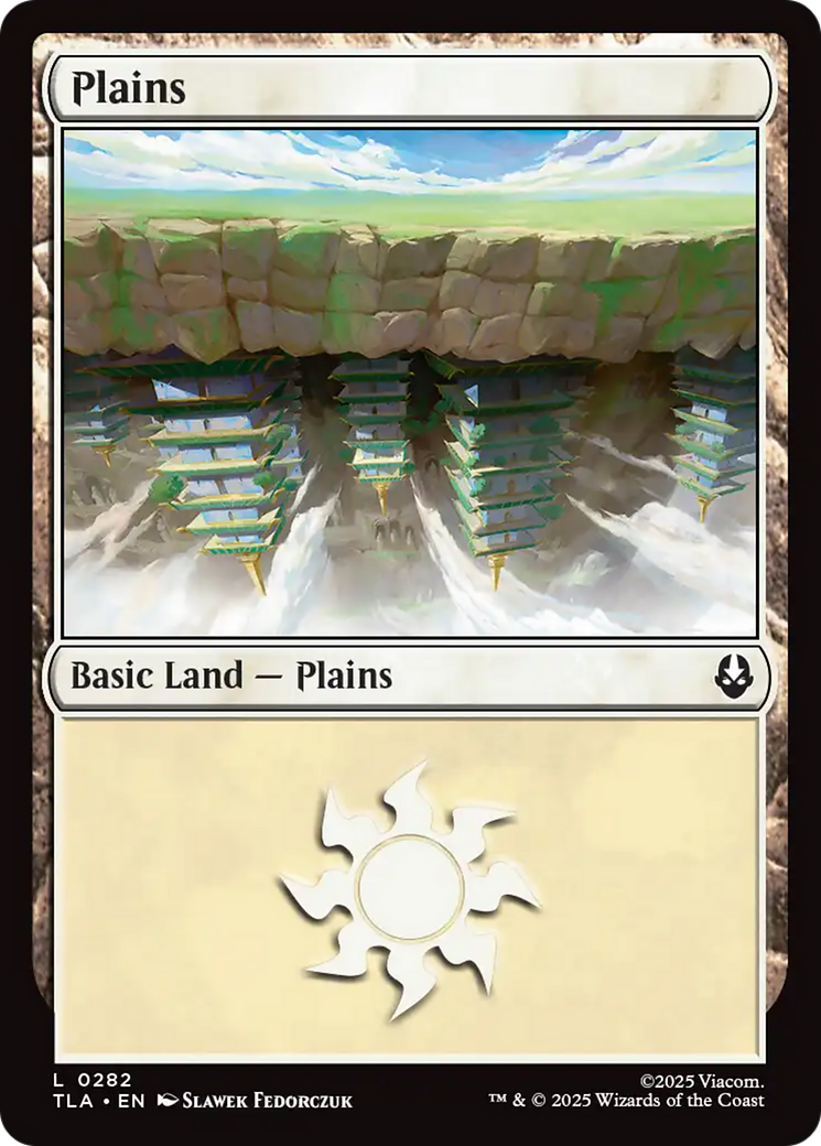 Plains (0282) [Avatar: The Last Airbender] | Card Merchant Takapuna