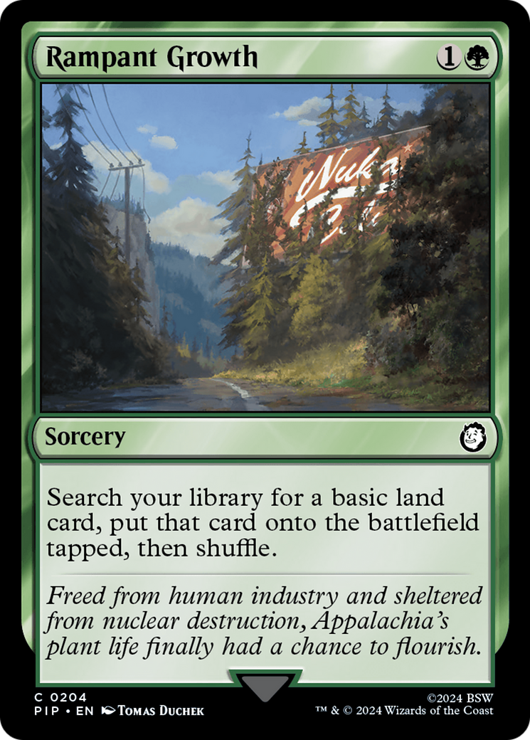 Rampant Growth [Fallout] | Card Merchant Takapuna