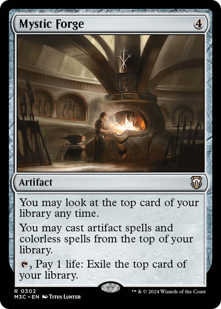 Mystic Forge (Ripple Foil) [Modern Horizons 3 Commander] | Card Merchant Takapuna