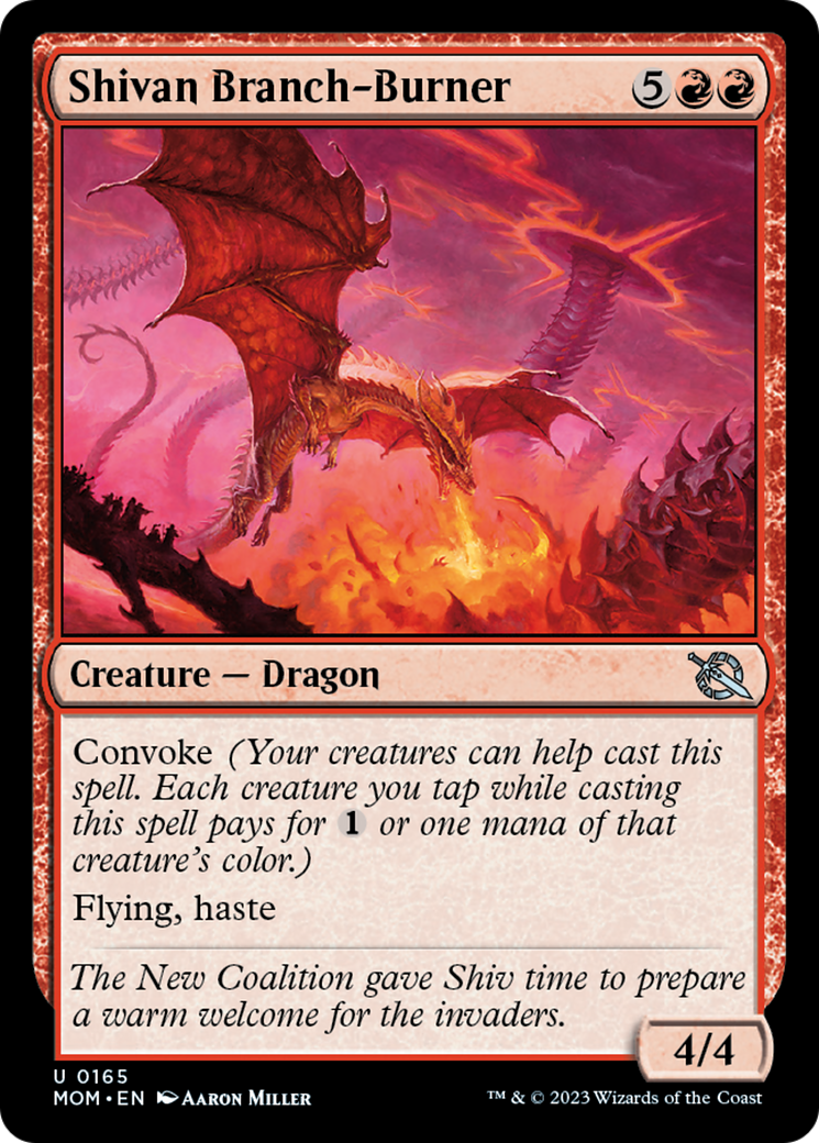 Shivan Branch-Burner [March of the Machine] | Card Merchant Takapuna