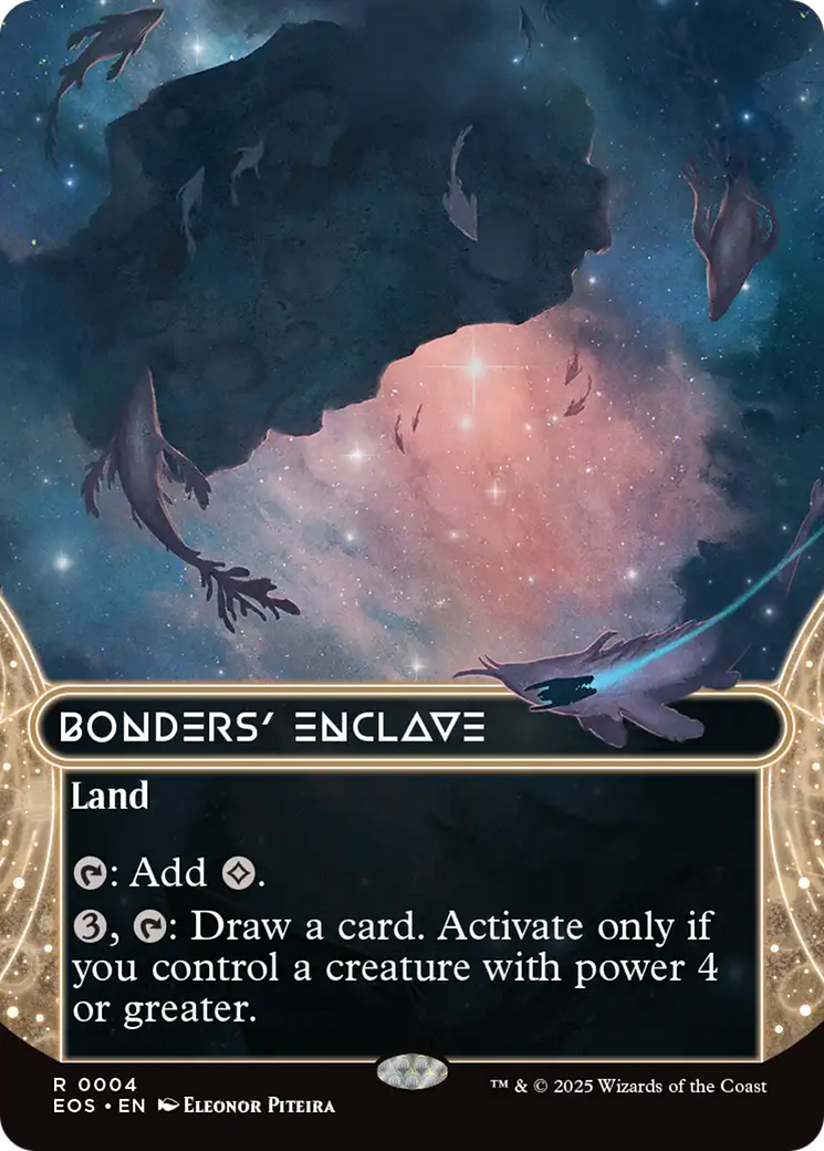 Bonders' Enclave (0004) (Borderless) [Edge of Eternities: Stellar Sights] | Card Merchant Takapuna