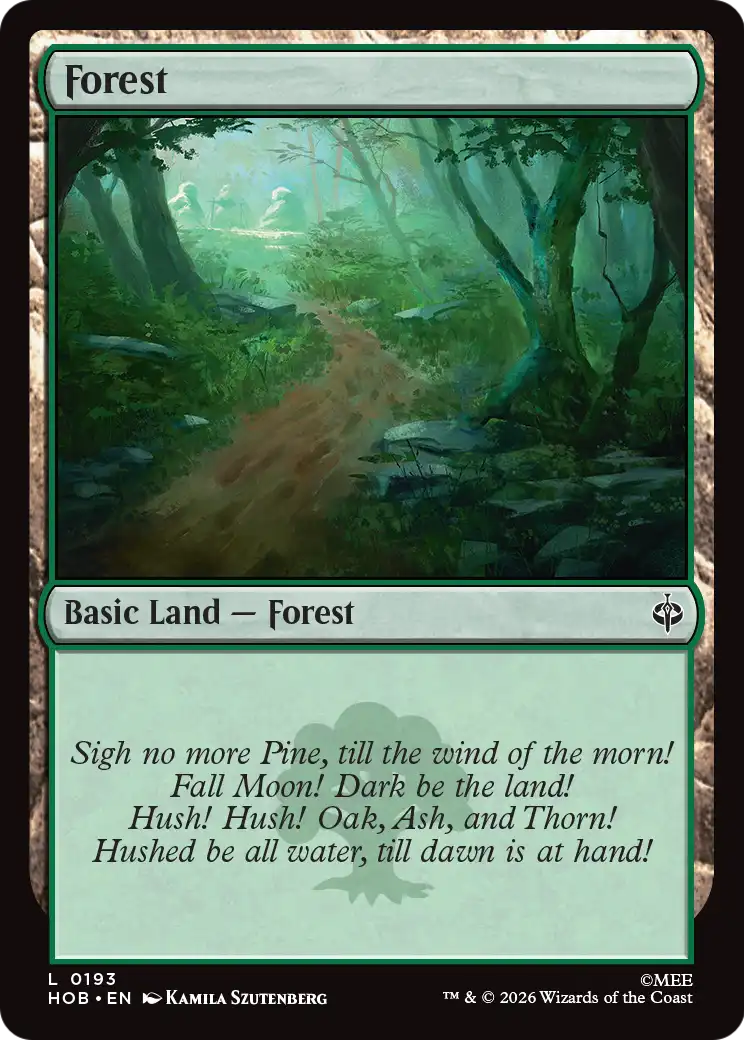 Forest (0193) [The Hobbit] | Card Merchant Takapuna