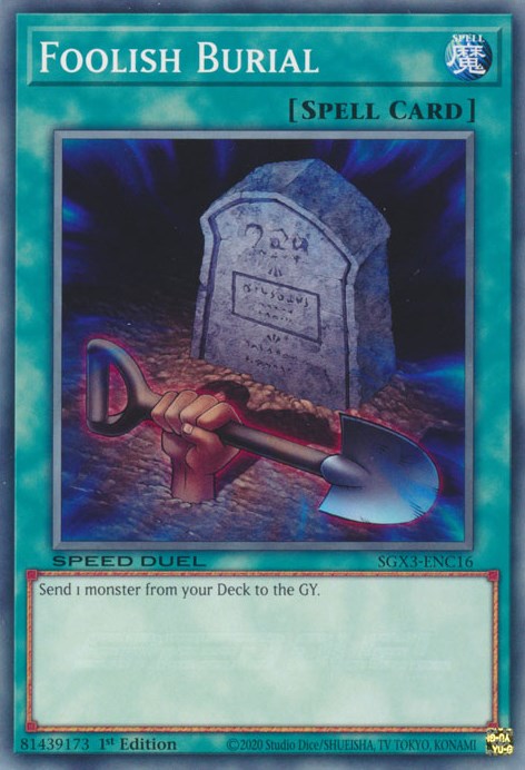 Foolish Burial [SGX3-ENC16] Common | Card Merchant Takapuna