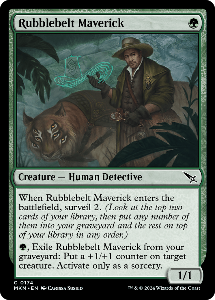 Rubblebelt Maverick [Murders at Karlov Manor] | Card Merchant Takapuna