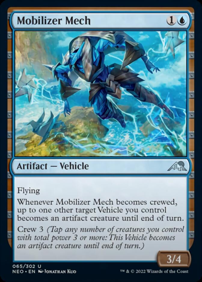 Mobilizer Mech [Kamigawa: Neon Dynasty] | Card Merchant Takapuna