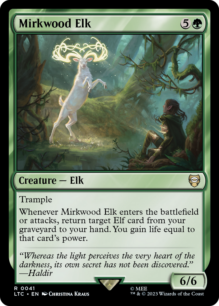 Mirkwood Elk [The Lord of the Rings: Tales of Middle-Earth Commander] | Card Merchant Takapuna
