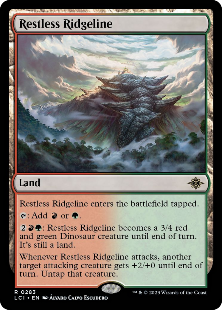 Restless Ridgeline [The Lost Caverns of Ixalan] | Card Merchant Takapuna