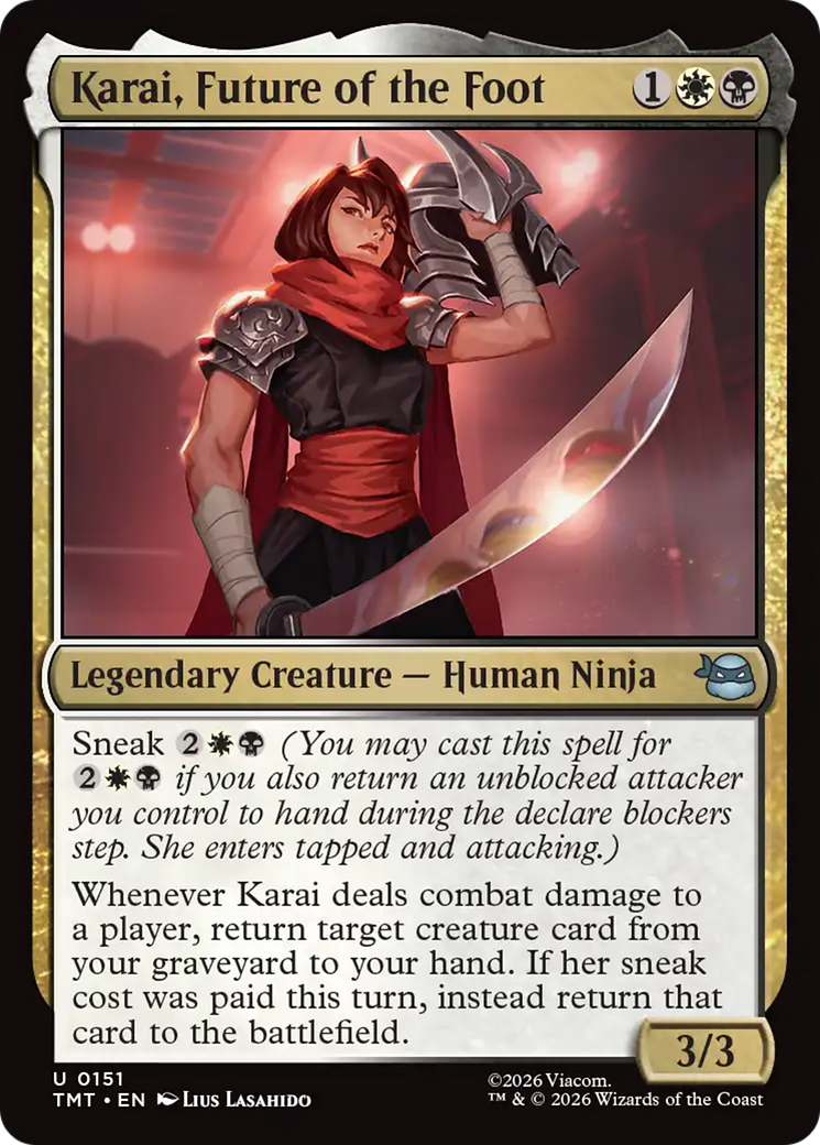 Karai, Future of the Foot [Teenage Mutant Ninja Turtles] | Card Merchant Takapuna