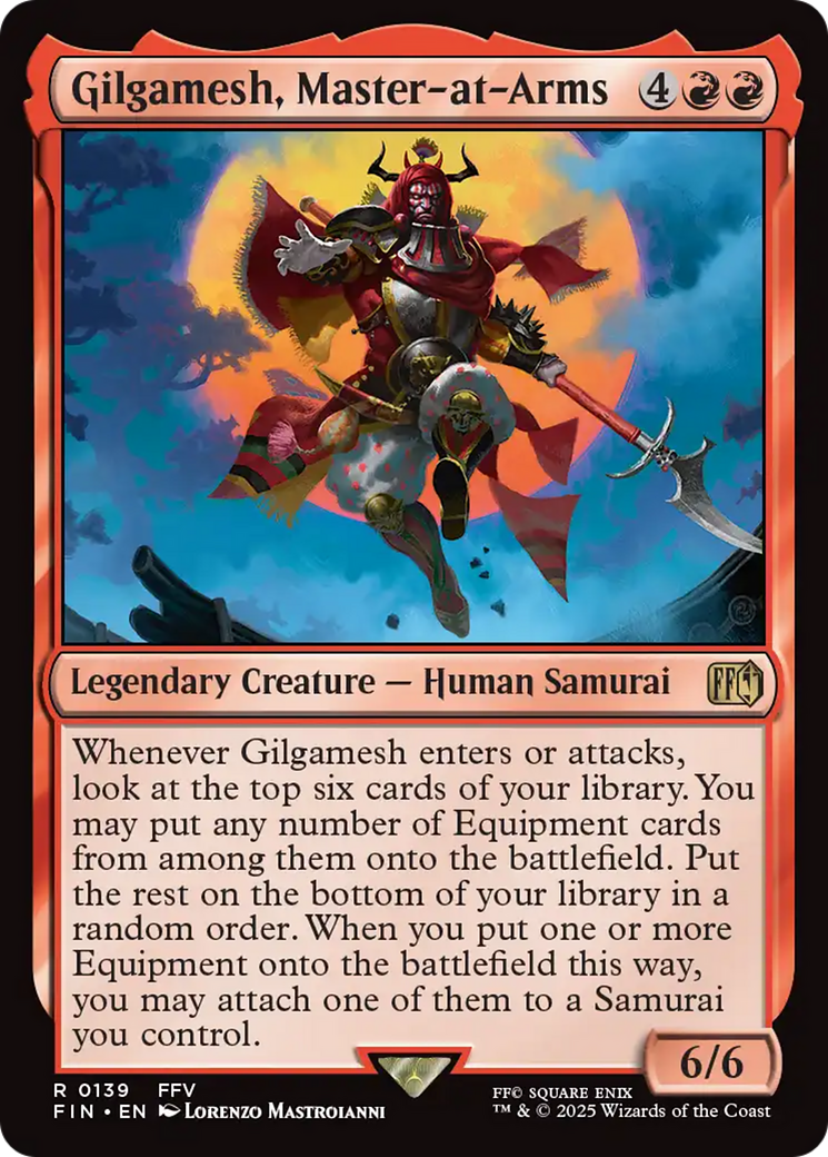 Gilgamesh, Master-at-Arms [FINAL FANTASY] | Card Merchant Takapuna